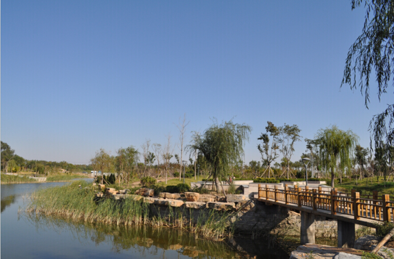 商河縣文昌河東段綜合整治園林綠化工程